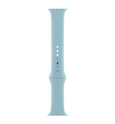45mm Light Blue Sport Band M/L (MWMV3ZM/A)