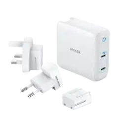 Адаптер ANKER PowerPort Atom III Duo - 60W 2xUSB-С (Білий) (6595759)
