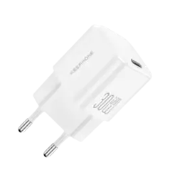 Адаптер Keephone 30W Type-C GaN Power Adapter White (KPGWACH092CWH)