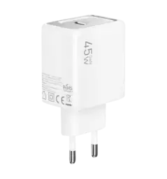 Адаптер Keephone 45W Booster GaN Power White (KPBOOS43CWH)