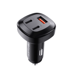 АЗП Acefast B3 66W 2 Type-C + USB (black)