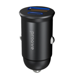 АЗП Proove Tiny Power Pro 65W (USB + Type-C) (black)