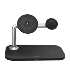 Бездротовий ЗП Proove Magnetic Field 3 in 1 (black)
