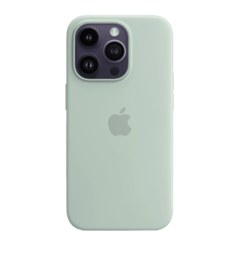 Чохол Apple High copy Silicone 14 Pro MagSafe Succulent