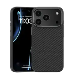 Чохол Benks Armor Air Phone Case Built with Kevlar  iPhone 17 Pro Max (600D/Black)