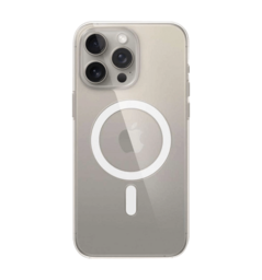 Чохол Blueo Crystal Drop PRO Resistance Case for iPhone 15 Pro MagSafe Transparent