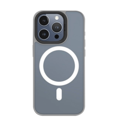 Чохол Blueo Frosted Anti-Drop Case for iPhone 15 Pro Max with MagSafe Grey (BK5934-I15PMGR)