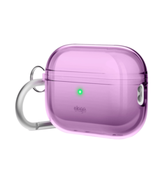 Чохол Elago Clear Hang Case Deep Purple for Airpods Pro 2nd Gen (EAPP2CL-HANG-DPU)