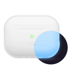 Чохол Elago Silicone Basic Case Nightglow Blue for Airpods Pro 2nd Gen (EAPP2SC-BA-LUBL)