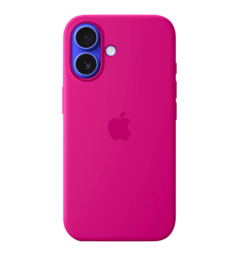 Чохол iPhone 16 Plus Silicone Case with MagSafe - Fuchsia UA