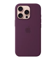 Чохол iPhone 16 Pro Silicone Case with MagSafe - Plum UA