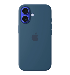Чохол iPhone 16 Silicone Case with MagSafe - Denim UA