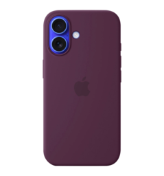 Чохол iPhone 16 Silicone Case with MagSafe - Plum UA