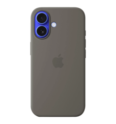 Чохол iPhone 16 Silicone Case with MagSafe - Stone Gray UA