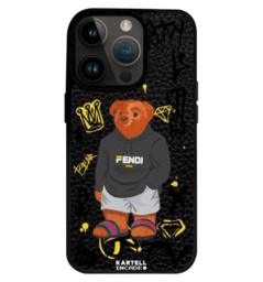 Чохол Kartell для iPhone15 Pro Max MagSafe King Teddy Black