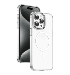 Чохол Keephone Aurora MagSafe Case for 15 Pro Transparent (KPAURO15PCL)