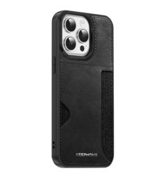 Чохол Keephone Carmen Series Leather Case for 15 Pro Black (MC-0125ip15pblk)