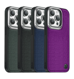 Чохол Keephone Fabrica Series Case for 15 Pro Max Black (MC-0073ip15pmblk)