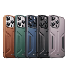 Чохол Keephone Tosterol Series for 15 Pro Brown (MC-0074ip15pbrn)