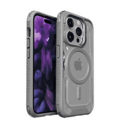 Чохол Laut Crystal MATTER для iPhone 15 Pro MagSafe Grey(L_IP23B_CM4_GY)