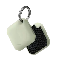 Чохол Laut Huex GEM для AirTag (L_AT_HG_GL) світиться в темряві