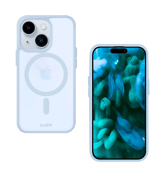 Чохол Laut HUEX PROTECT MagSafe IMPKT Cell Technology iPhone 15 Plus Light Blue (L_IP23C_HPT_LB)