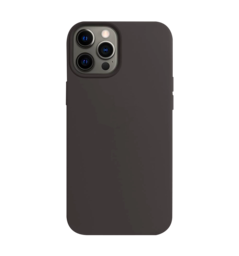 Чохол Monblan для iPhone 12 Pro Max Magnetic Silicone MagSafe (Black)