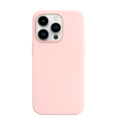 Чохол Monblan для iPhone 14 Pro Magnetic Silicone MagSafe (Chalk Pink)