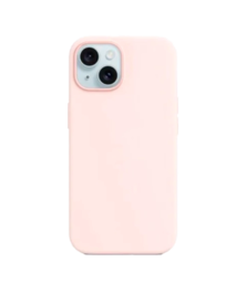 Чохол Monblan для iPhone 15 Magnetic Silicone MagSafe Light Pink