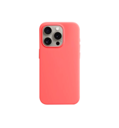 Чохол Monblan для iPhone 15 Pro Magnetic Silicone MagSafe Guava