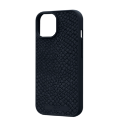 Чохол Njord Salmon Leather MagSafe Case Black for iPhone 15 (NA51SL00)