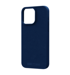 Чохол Njord Suede MagSafe Case Navy Blue for iPhone 15 Pro (NA53SU01)
