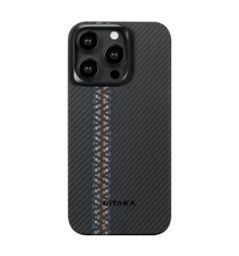 Чохол Pitaka MagEZ Case 4 Fusion Weaving Rhapsody for iPhone 15 Pro (FR1501P)