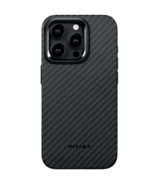 Чохол Pitaka MagEZ Case Pro 4 Twill 1500D Black/Grey for iPhone 15 Pro (KI1501PP)