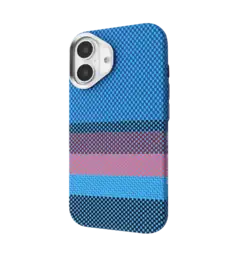 Чохол Proove Gleam Case with Magnetic Ring iPhone 16 (blue borders)