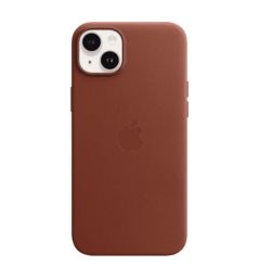 Чохол шкіряний iPhone 14 Plus Leather Case with MagSafe Umber (MPPD3)