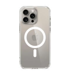 Чохол Spigen для Apple iPhone 15 Pro Ultra Hybrid MagFit, White (ACS06715)
