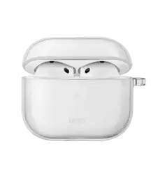 Чохол UNIQ Glase для AirPods 4 glossy clear (UNIQ-AIRPODS(2024)-GLSCLR)