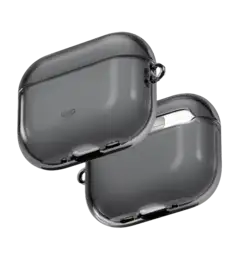 Чохол UNIQ Glase do AirPods Pro 3 Gray (UNIQ-AIRPODSPRO3-GLSGSMK)