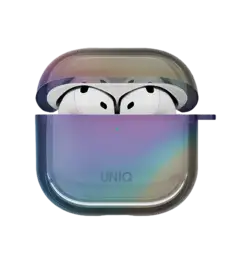 Чохол UNIQ Iridescia для AirPods 4 Midnight Quartz (UNIQ-AIRPODS(2024)-IRDMQTZ)