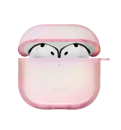 Чохол UNIQ Iridescia для AirPods 4 Pink Prism UNIQ-AIRPODS(2024)-IRDPPRS