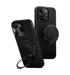 Чохол UNIQ Keva Air для iPhone 16 Pro Carbon Black with MagSafe (UNIQ-IP6.3P(2024)-KAGPBCB)