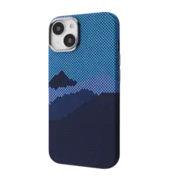 Чохол WAVE Gleam Case with Magnetic Ring iPhone 13 (blue mountain)