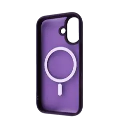 Чохол WAVE Matte Insane Case with Magnetic Ring iPhone 17 (deep purple)