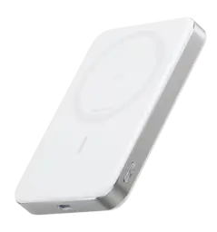 Додаткова батарея Bank Anker Ultra-Slim 10000mA Qi2 15W White A1664H21