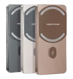 Додаткова батарея Keephone MagCube 5000mAhTitanium (KPMAGPB-36TM)