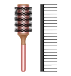 Dyson Набір щіток Barrel Brush and Detangling comb (973343-01)