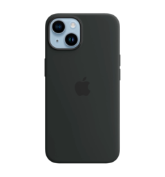 iPhone 14 Plus Silicone Case with MagSafe Midnight (MPT33ZE/A)