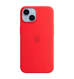 iPhone 14 Plus Silicone Case with MagSafe (PRODUCT)RED (MPT63ZE/A)