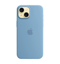 iPhone 15 Plus Silicone Case with MagSafe Winter Blue (MT193ZM/A)